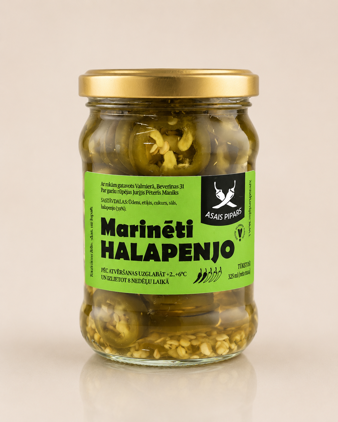 Marinēti Halepenjo Pipari — otrs skats